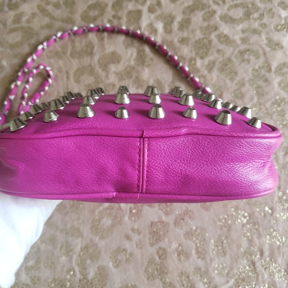 RAMPAGE | Small Pink Studded Bag - Picture 4 of 16